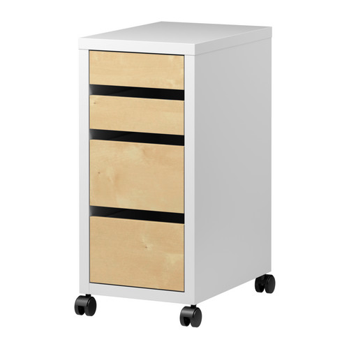 MICKE Lådhurts på hjul IKEA Samma höjd som skrivborden MICKE; förläng ditt skrivbord för extra arbetsyta.
