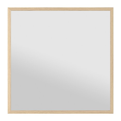 STAVE Spegel vitlaserad ekeffekt IKEA