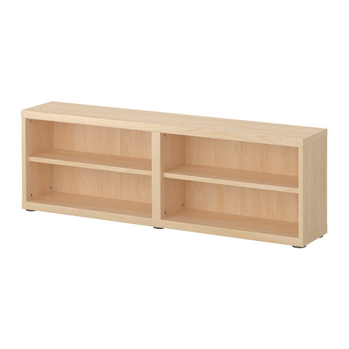 BESTÅ Shelf unit/height extension unit birch effect IKEA