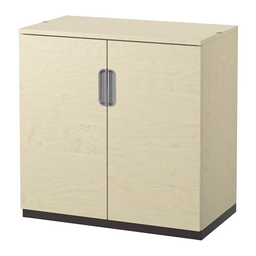 GALANT with doors birch veneer IKEA