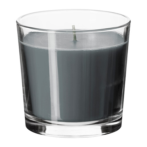 SINNLIG Scented candle in glass IKEA