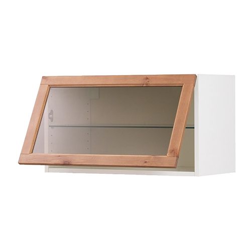 FAKTUM Horiz.nást. skrinka so skl. dvierk IKEA Špeciálny mechanizmus, ktorý zaistí jemné zatváranie dvier, je súčasťou balenia. 