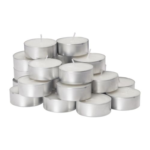GLIMMA Sviečka v kovovom stojane IKEA