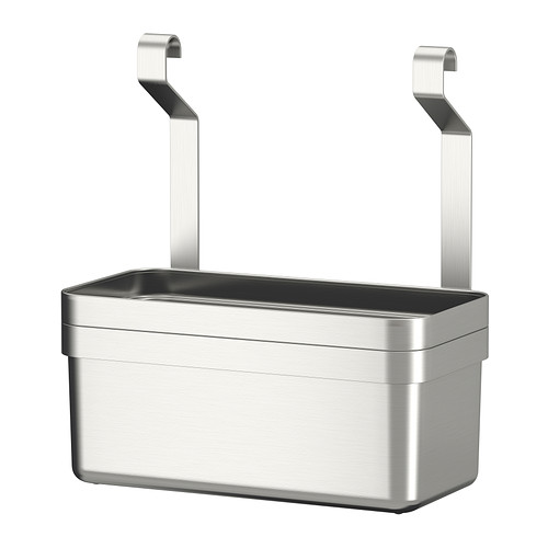 GRUNDTAL Kontajner IKEA Multifunkčné; kuchynské náčinie bude vždy poruke alebo sa dá použiť na kvety. 