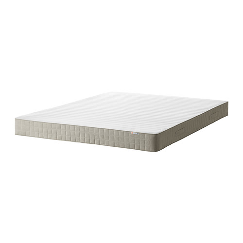 HAFSLO Pružinový matrac IKEA Bonnell pružiny poskytujú oporu celému telu, aby zabezpečili pokojný spánok po celú noc. 