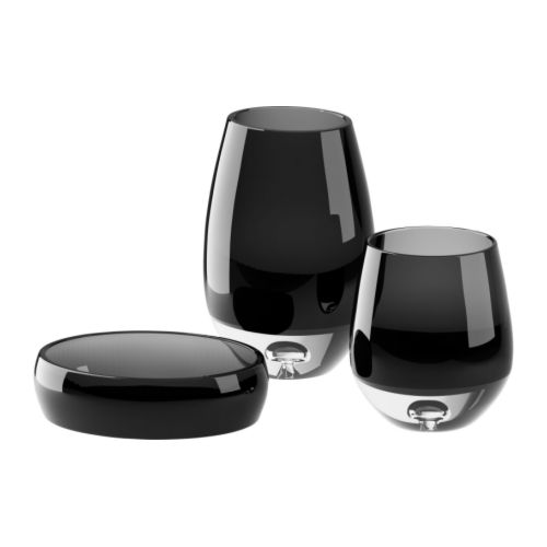 IDGRUND Kúpeľňový set 3ks IKEA Vhodné do umývačky riadu. 