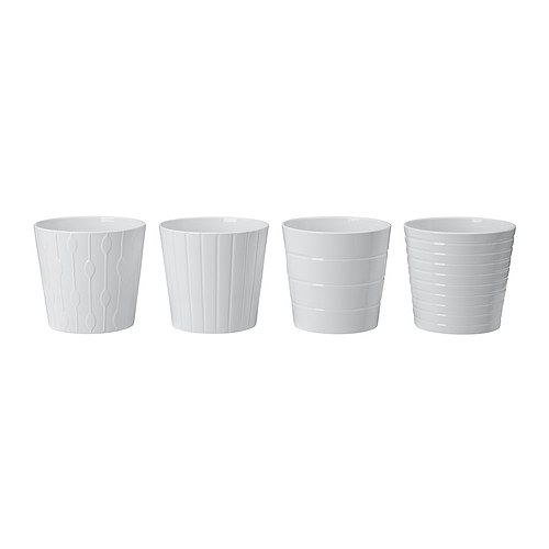 KARDEMUMMA Kvetináč IKEA Lakované vnútro; kvetináč vďaka nemu nezvlhne a nepremokne. 