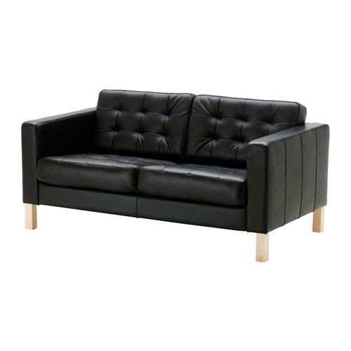 KARLSFORS Dvojpohovka IKEA Poťah sedadla z jemnej, odolnej kože, ktorá vekom naberá na kráse. 