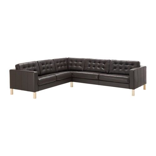 KARLSFORS Rohová pohovka 2+3/3+2 IKEA Nastaviteľná opierka rúk umožňuje jednoduchú zmenu pohovky z kombinácie 2+3 na kombináciu 3+2. 