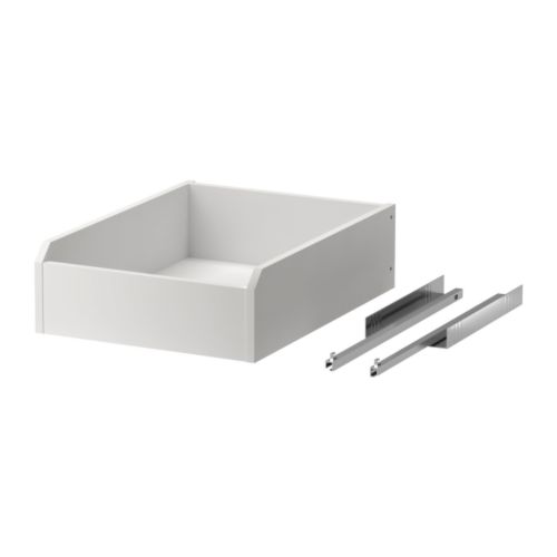 KOMPLEMENT Zásuvka IKEA 10-ročná záruka.   Viac sa dočítate v brožúrke o zárukách.  Jemné otváranie a zatváranie; vmontovaná zarážka. 