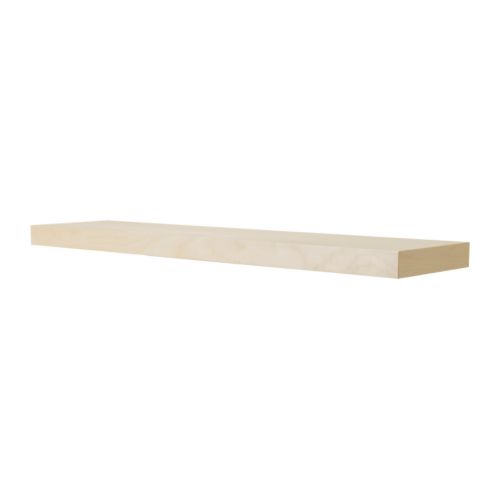 LACK Nástenná polica IKEA Kovanie je skryté. 