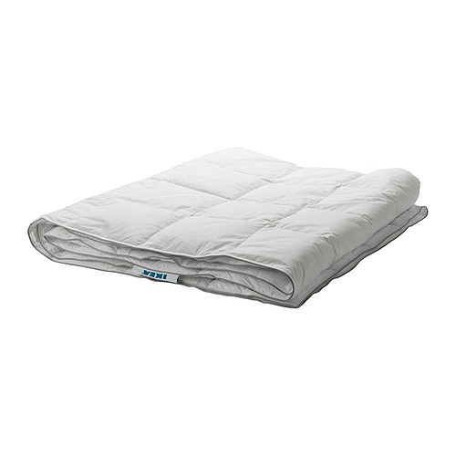 MYSA VETE Paplón, hrejivosť 1 IKEA Tenká, ľahká prikrývka z prachového peria pre tých, ktorým býva teplo.   . 