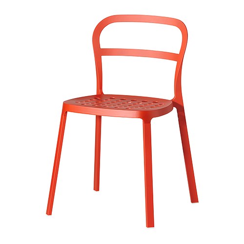 REIDAR Stolička IKEA Stolička vyrobená výhradne z hliníka odoláva náporom vonkajšieho prostredia po celý rok. 