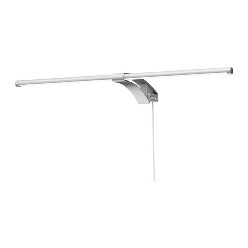 RIBBA Osvetlenie obrazu IKEA Svorka; uľahčuje pripojiť svetelnú lištu k rámu. 