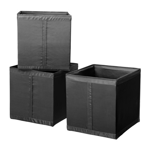 SKUBB Škatuľa IKEA Škatuľu je možné vďaka rúčke umiestnenej na strane jednoducho vytiahnuť. 