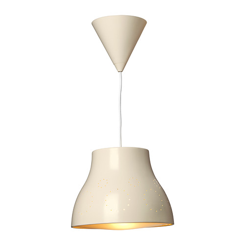 SNÖIG Závesná lampa IKEA Testované, bezpečné pre deti.  Poskytuje dobré, centrálne osvetlenie. 