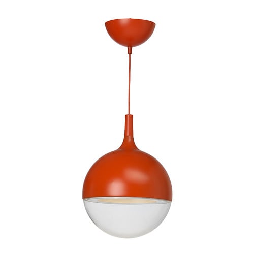 VÄSTER Závesná LED lampa IKEA Priame svetlo; hodí sa na osvetlenie jedálenského alebo konferenčného stola. 