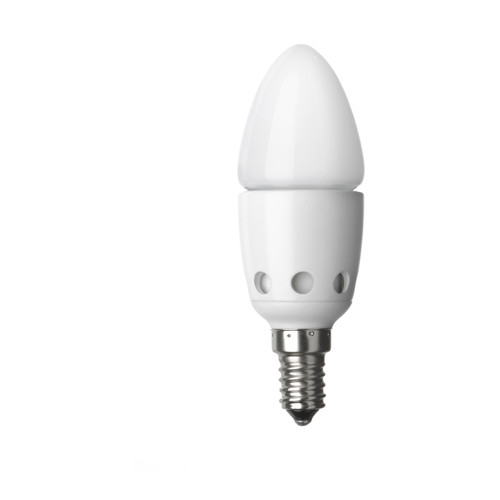 เลียดดาเร่ หลอด LED E14 &nbsp; หลอด LED กินไฟน้อยกว่าหลอดอินแคนเดสเซนต์ถึง 85% และมีอายุใช้งานยาวนานกว่า 20 เท่า. 