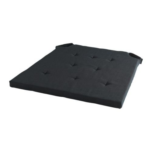 ADMETE Chair pad black IKEA