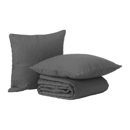 ALINA Bedspread and 2 cushion covers IKEA Quilted bedspread and cushion cover; extra soft.