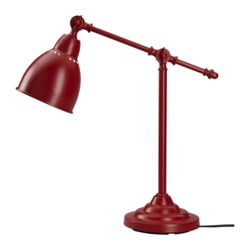 BAROMETER Work lamp IKEA Adjustable arm and head makes it easy to direct the light.