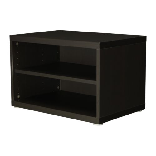 BESTÅ Shelf unit/height extension unit blackbrown IKEA