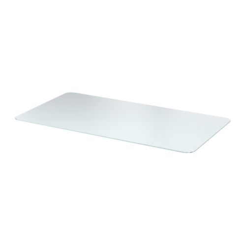 glass top desk. BILLSTA Glass desk top Length: