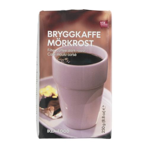 BRYGGKAFFE MÖRKROST Ground coffee, dark roast IKEA