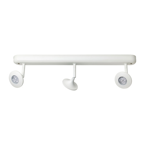 CENTIGRAD LED ceiling track, 3 spots IKEA