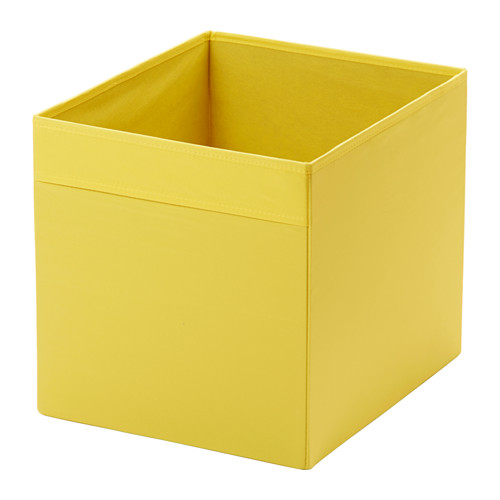 DRÖNA Box yellow IKEA