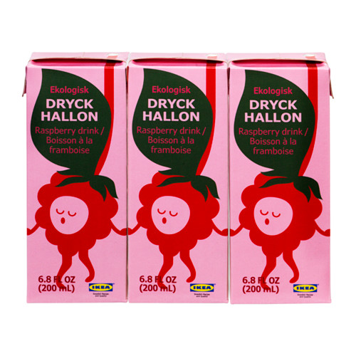 DRYCK HALLON Raspberry drink IKEA