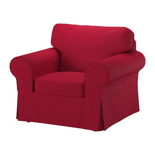 EKTORP Chair cover Nordvalla red IKEA