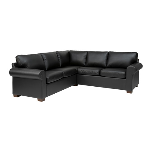 EKTORP Sectional, 4seat corner Kimstad black IKEA