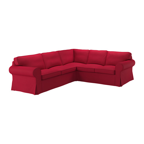 EKTORP Sectional, 4seat corner Nordvalla red IKEA