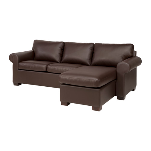 EKTORP Sectional, 3 seat right Kimstad brown IKEA