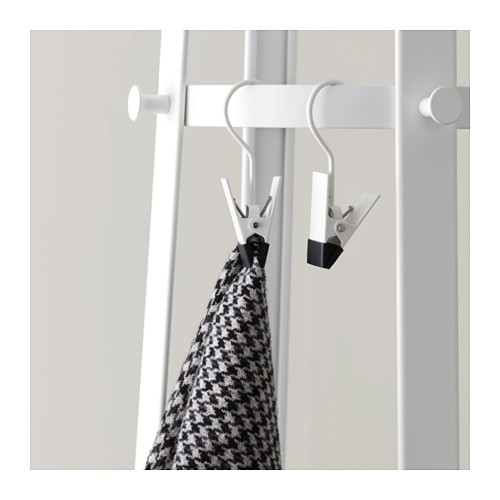 SET OF 2 IKEA ENUDDEN HANGER WITH CLIP CLOSET ORGANIZER HANGER FOR SHOE