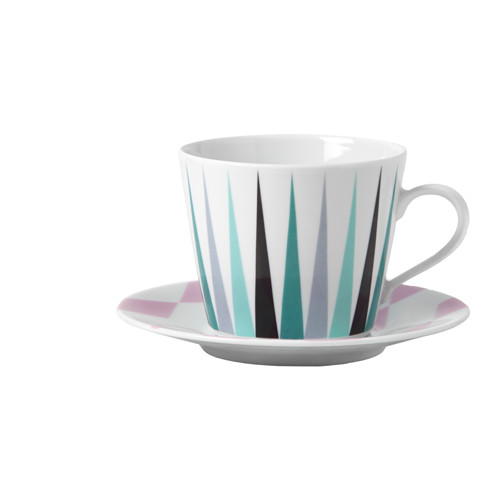 FAVORIT Coffee cup and saucer IKEA