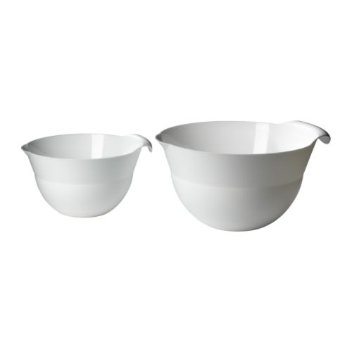 FLÄCKIG Mixing bowl, set of 2 IKEA