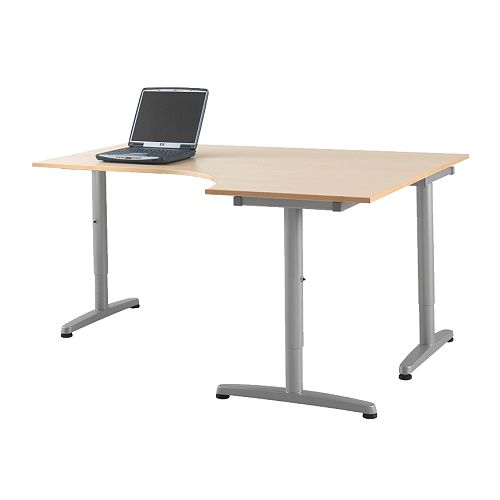 GALANT Corner desk-right IKEA 10-year Limited Warranty.   Read about the terms in the Limited Warranty brochure.  Tested and approved for office use. 