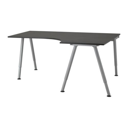 GALANT Corner desk-right IKEA 10-year Limited Warranty.   Read about the terms in the Limited Warranty brochure.  Tested and approved for office use. 