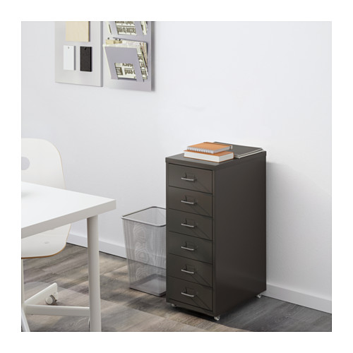 Very Goods | HELMER Drawer unit on casters - gray - IKEA
