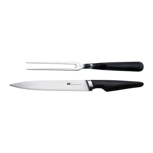 IKEA 365+ Carving knife and fork IKEA