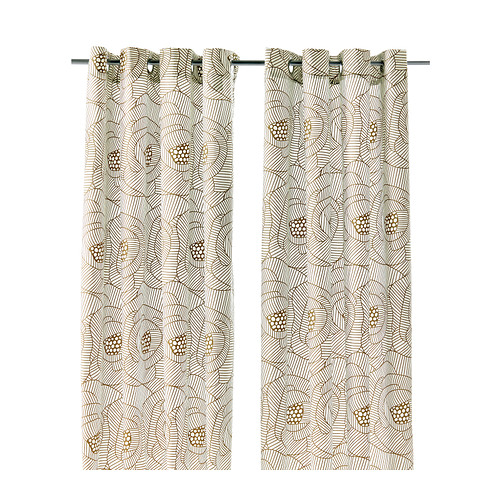 INGERLISE Curtains, 1 pair IKEA