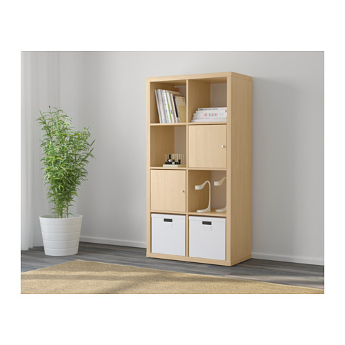 KALLAX Shelf unit birch effect IKEA
