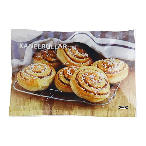 KANELBULLAR Ready to bake cinnamon bun, frozen IKEA
