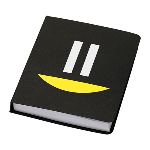 Folder with sticky notes IKEA
