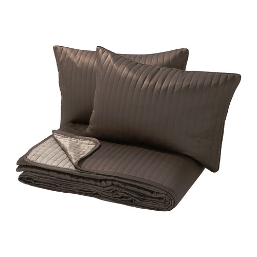 KARIT Bedspread and 2 cushion covers Queen/King IKEA