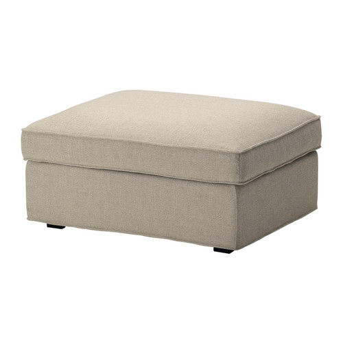 KIVIK Footstool with storage Tenö light gray IKEA