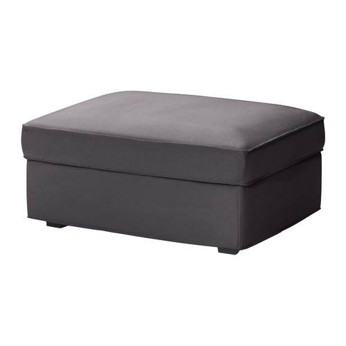 KIVIK Ottoman with storage Dansbo dark gray IKEA