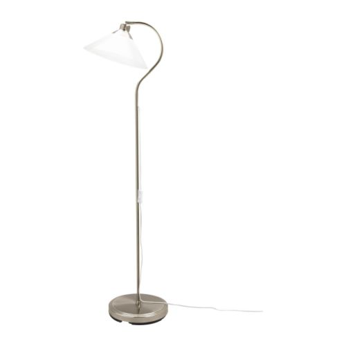 Floor Lamps  Reading on Kroby Floor Reading Lamp Ikea Shade Of Mouth Blown Glass  Each Shade